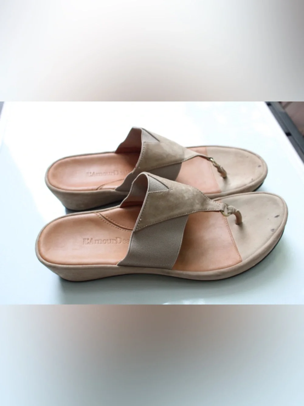 L'Amour des Pieds Chantara  wedge sandals